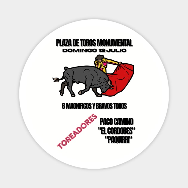 bullfight Magnet by MaxiVision